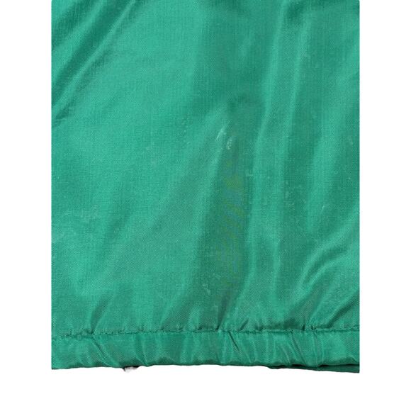 Vintage Dekalb Seed Co Fleece Lined Jacket Men's Large Green Front Snap Retro - Picture 9 of 11